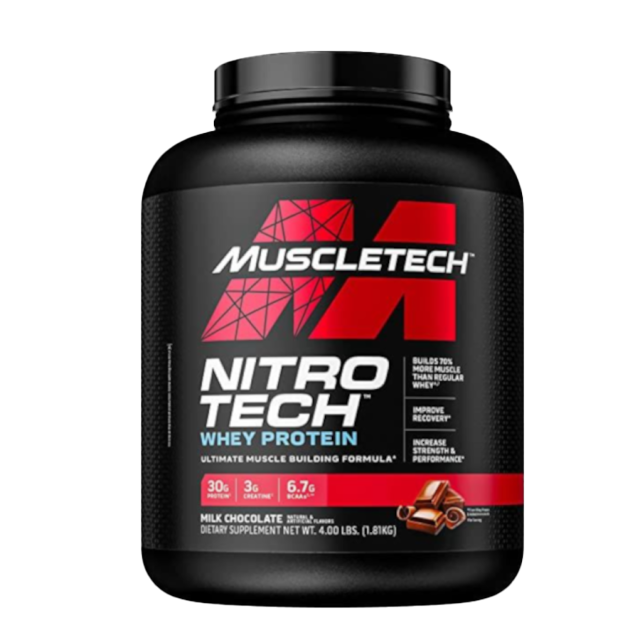 MuscleTech Nitro-Tech 1.8kg tub