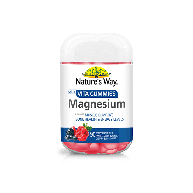 Natures Way Adult Vita Gummies Magnesium 90 Serves
