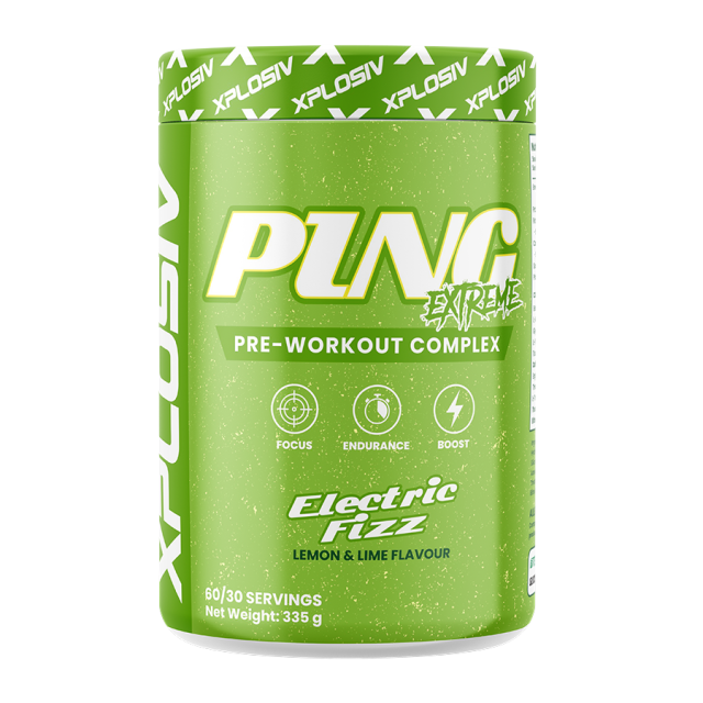 Xplosiv Ping Xtreme PreWorkout 30/60 Serves Lemon Lime (Minor Clumpy)