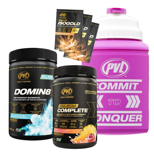 PVL Domin8 PreWorkout Combo