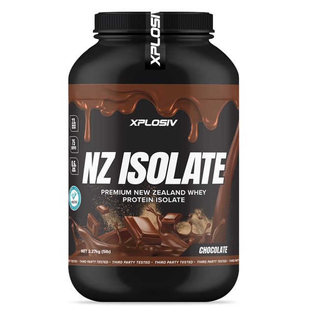 Xplosiv Premium NZ Whey Protein Isolate Tested 5lb