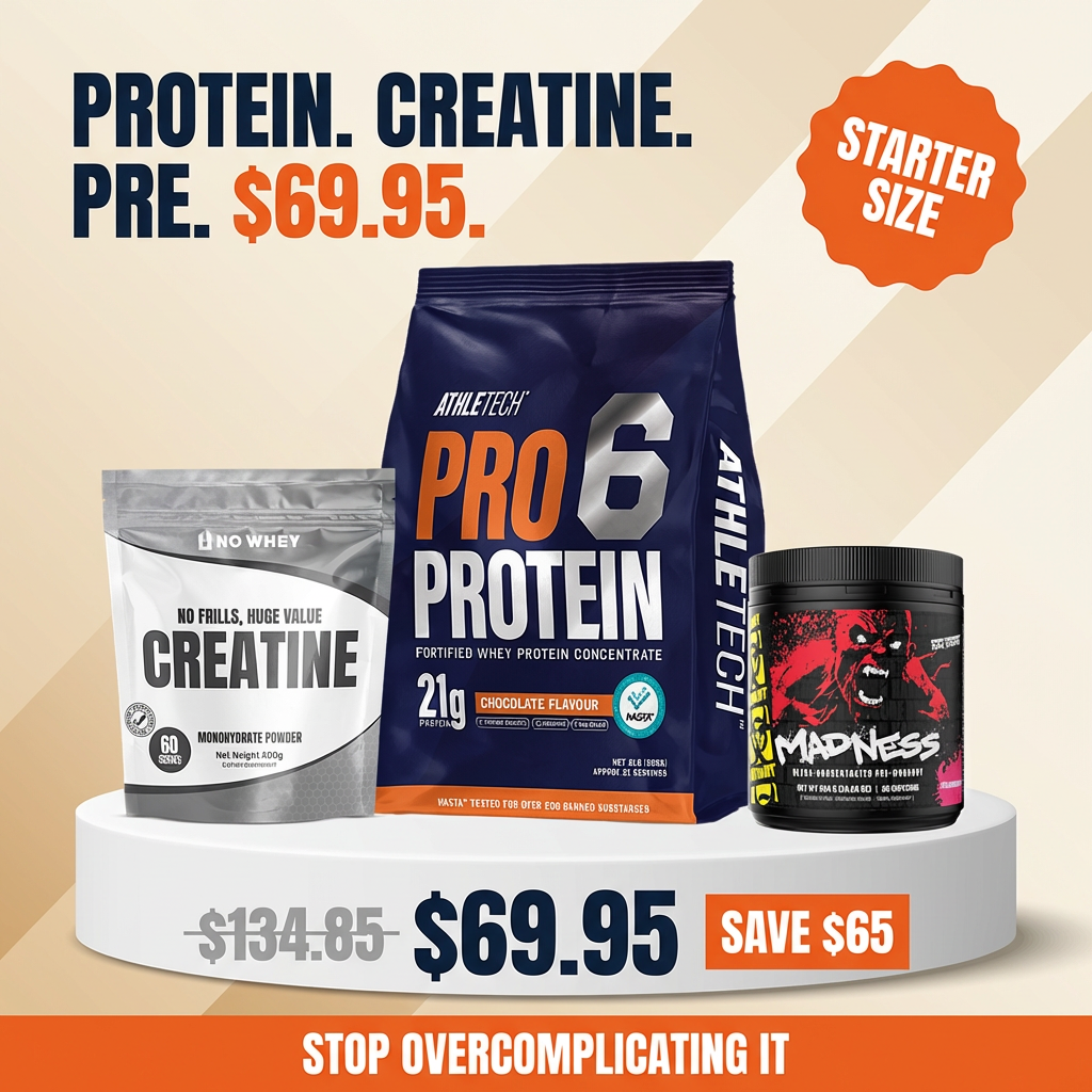 Pro6 Strength & Power Starter Stack — 18% off with code 18OFF