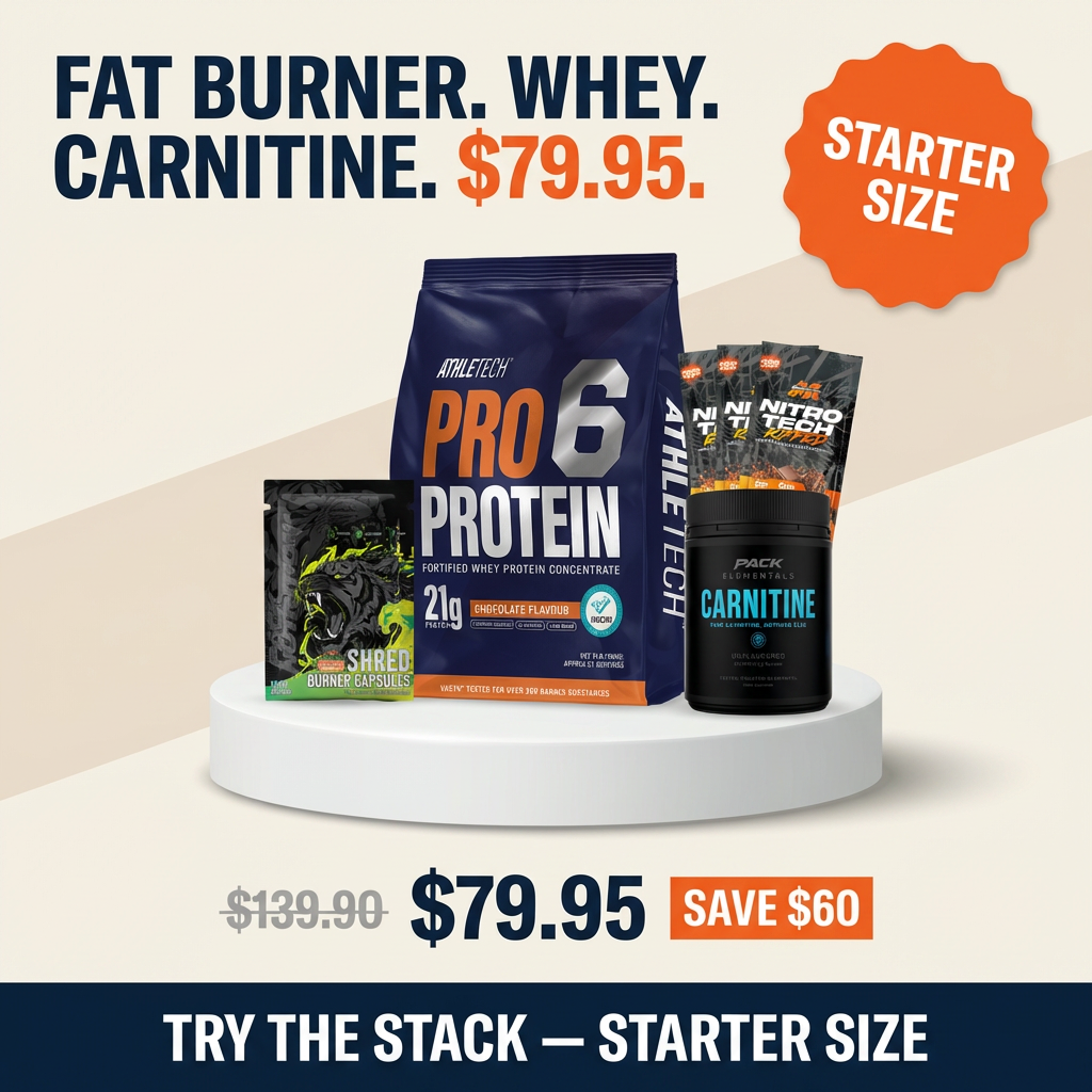 Shred Starter Stack — 18% off with code 18OFF