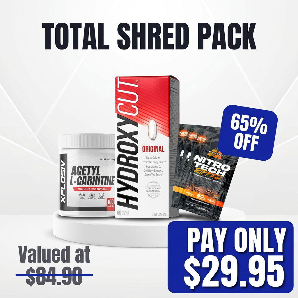 Total Shred Pack — $9.95, valued at $4.90, 65% off
