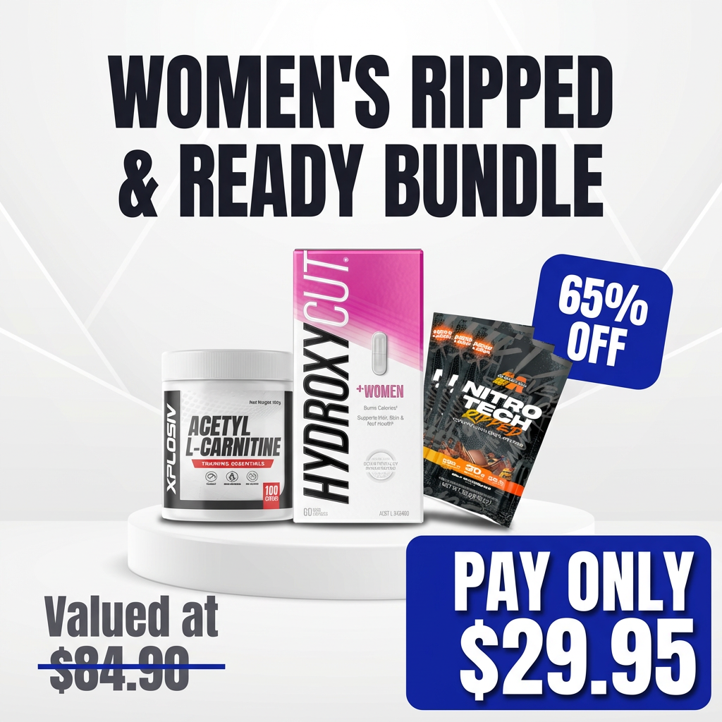 Women's Ripped and Ready Bundle — $9.95, valued at $4.90, 65% off