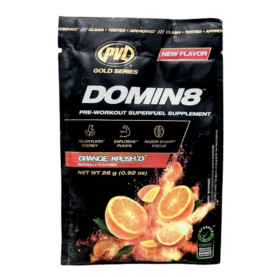 PVL Domin8 Sample — Orange Mango