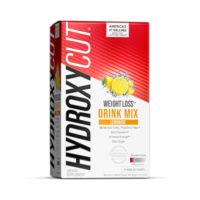 Hydroxycut Drink Mix Lemonade 21 Pack