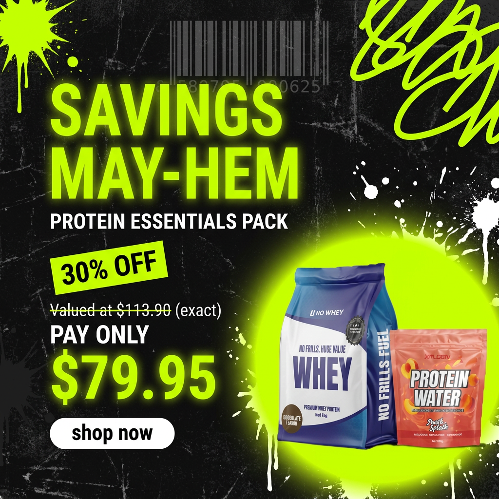 Protein Essentials Pack — $9.95, valued at $13.90, 30% off