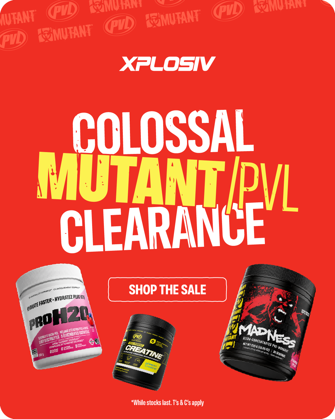 Colossal Mutant / PVL Clearance — shop the sale