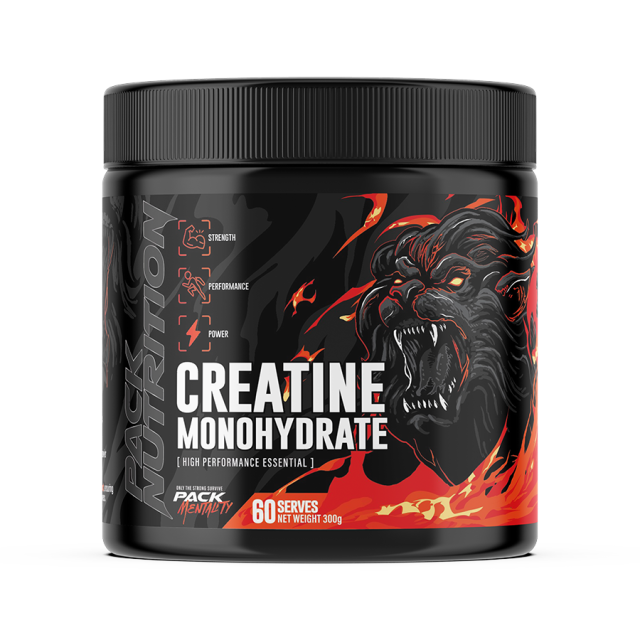 Pack Nutrition Creatine Monohydrate 300g Tub