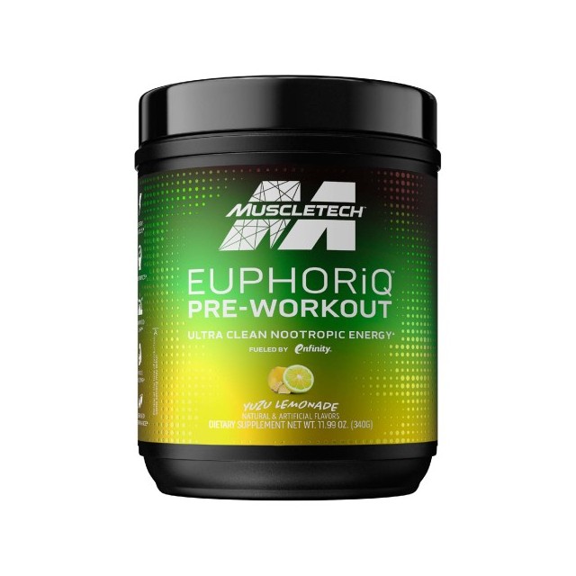 MuscleTech EuphoriQ Pre-Workout Yuzu Lemonade