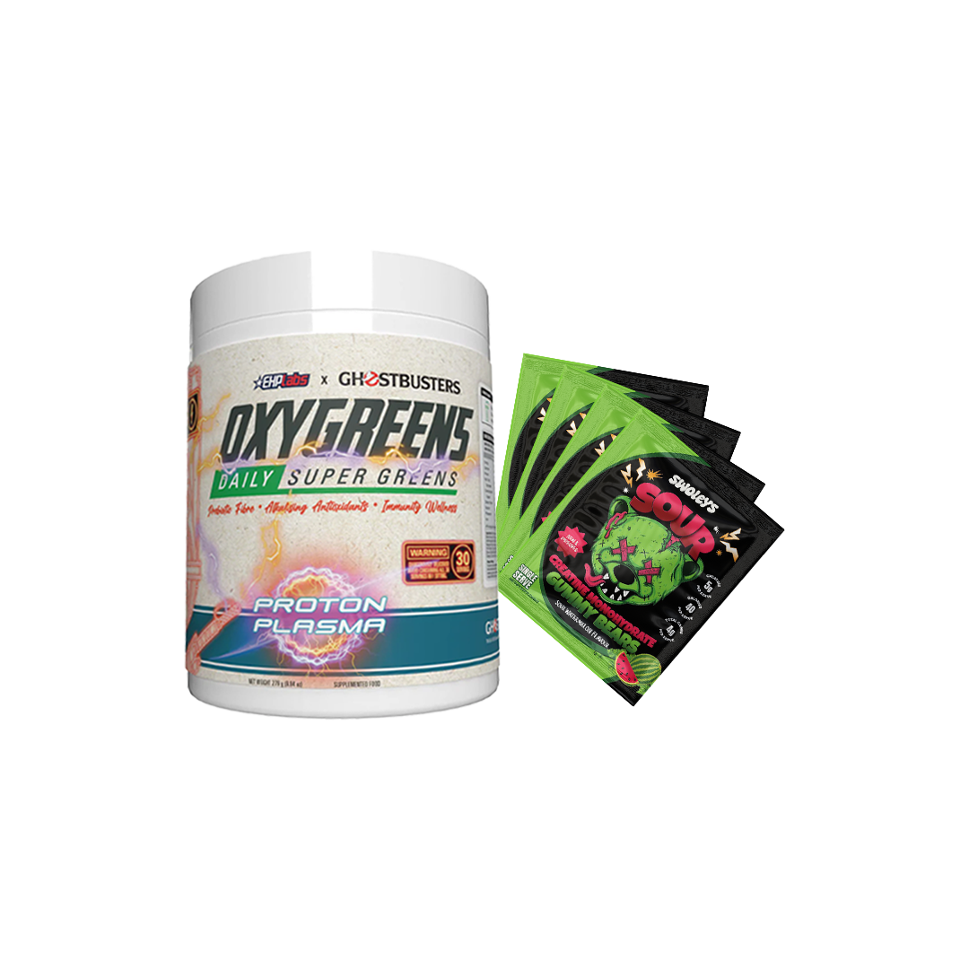 EHP Labs Oxygreens Ghostbusters + Swoleys Sample
