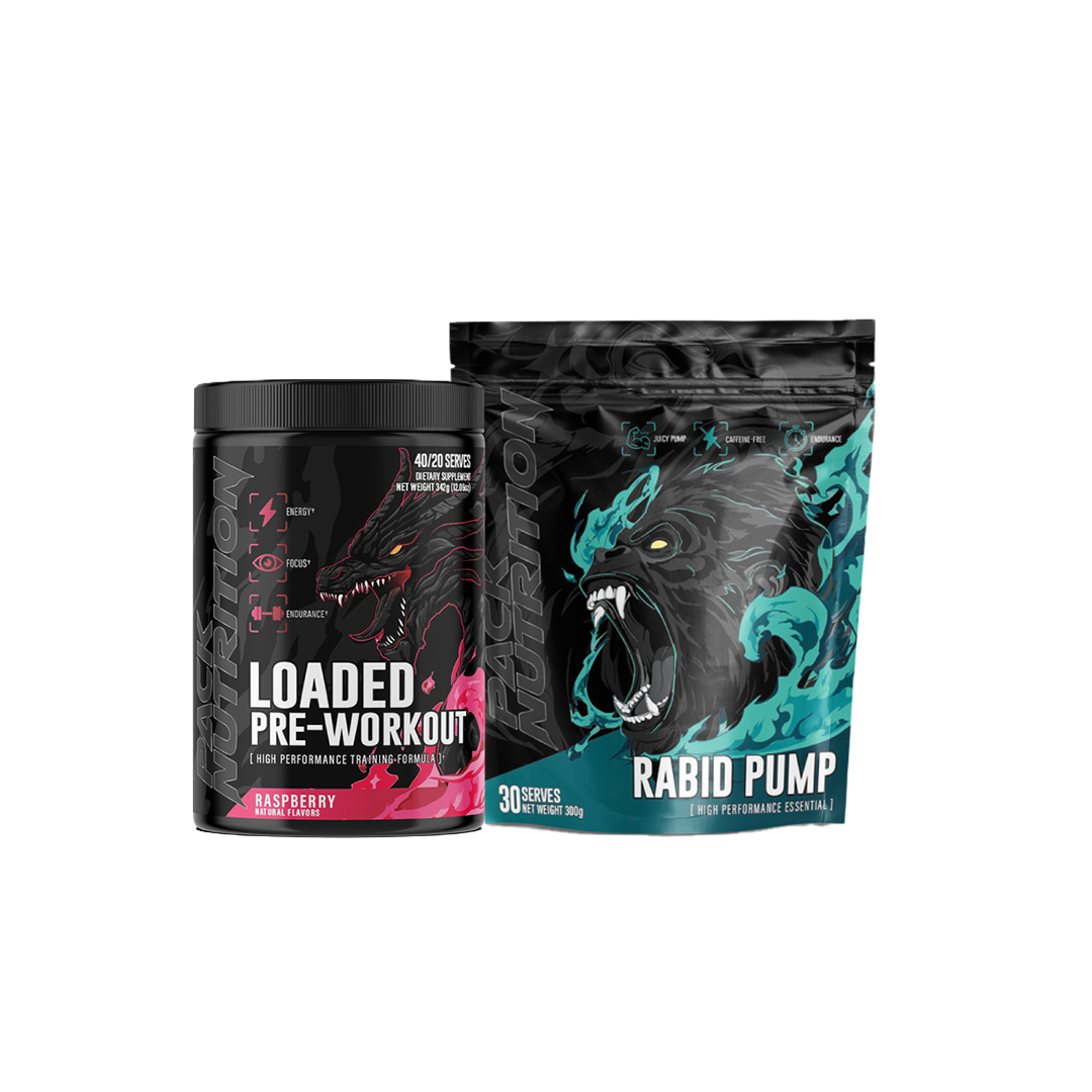 Pack Nutrition Loaded + Rapid Pump Duo