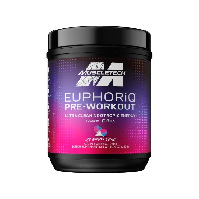 MuscleTech EuphoriQ Pre-Workout Icy Snow Cone