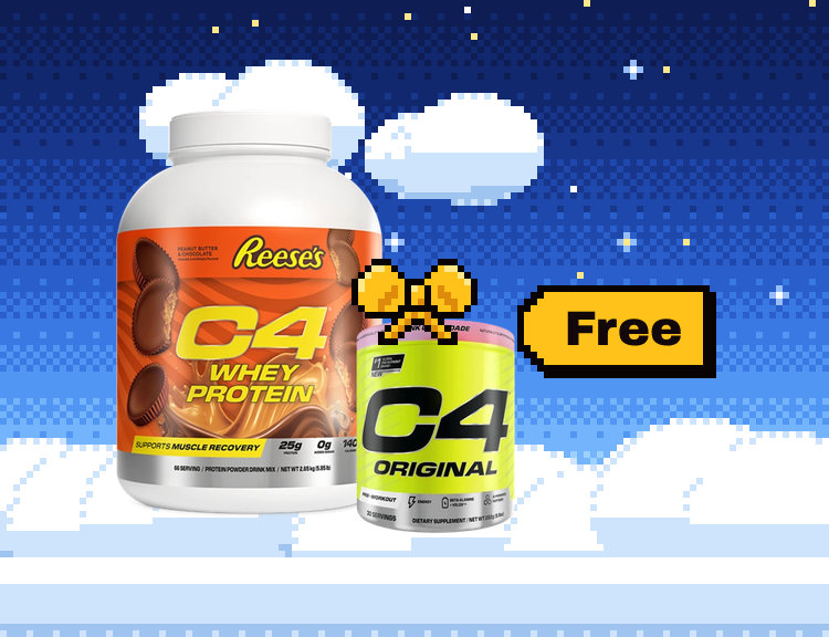 C4 Whey 66 serves with a free C4 Original