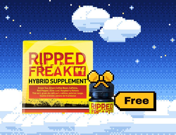 Ripped Freak 60 with a free Ripped Freak 30 caps