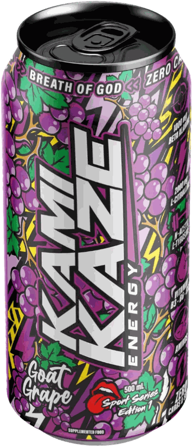 Kamikaze Energy can