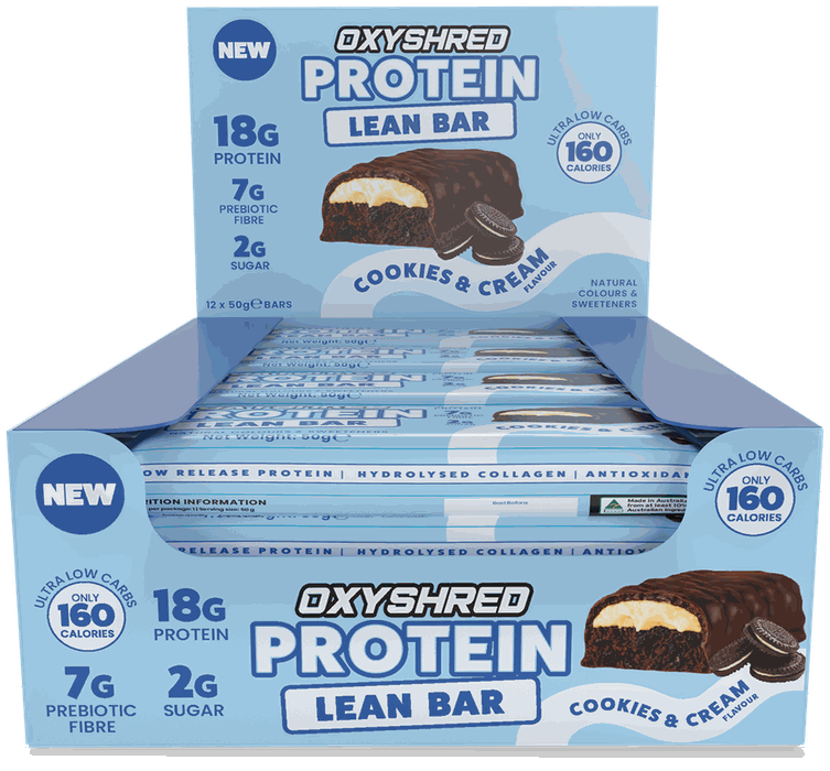 EHPlabs OxyShred Protein Lean Bars box