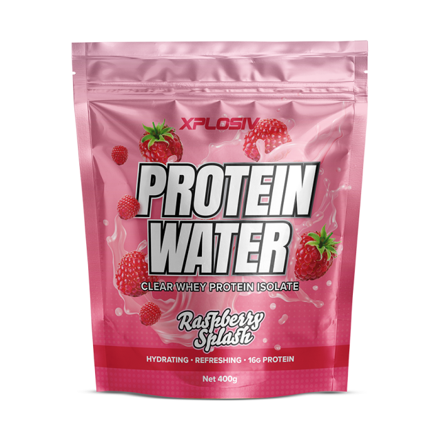 Xplosiv Protein Water 400g Raspberry Splash