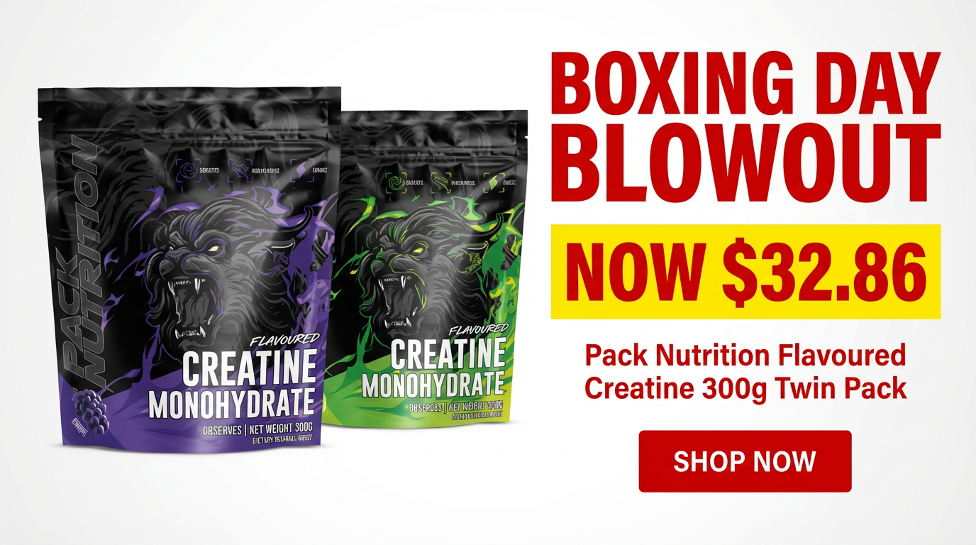 Pack Nutrition Flavoured Creatine Twin Pack