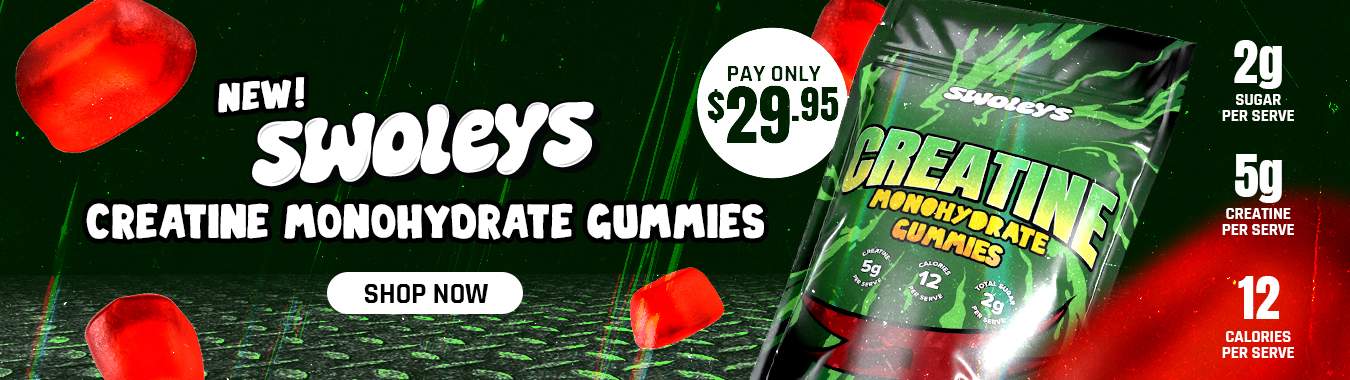 NEW Swoleys Creatine Gummies