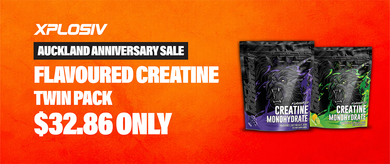 Pack Nutrition Flavoured Creatine Twin Pack