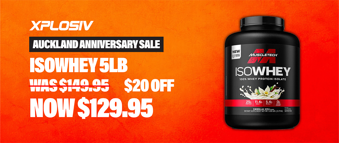 MuscleTech IsoWhey 5lb