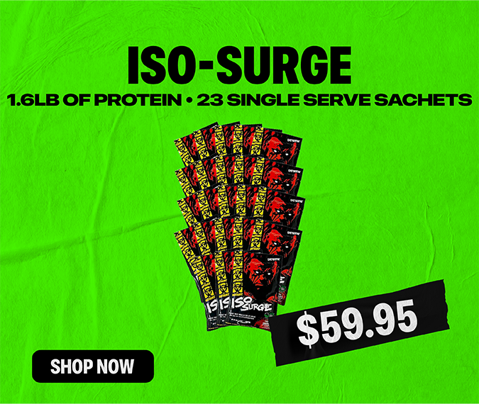 Mutant Iso Surge Triple Milk Chocolate — 23 Serve Sachet Pack
