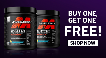 Buy one get one FREE - Muscletech ShatterPumped8
